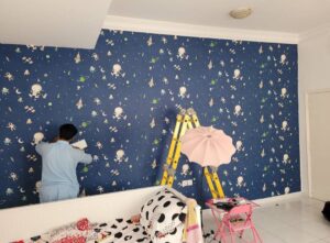 Professional Wallpaper Fixing, Supply, and Removal Services in Dubai