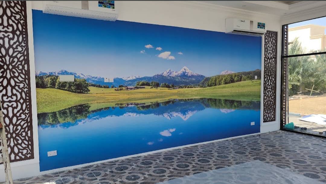 3d collection wallpaper fixing Dubai